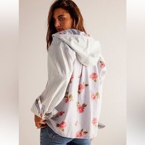 Free People We The Free About to slide hoodie shirt
